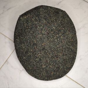 John Hanly Ireland Wool Tweed Flat Cap Hat